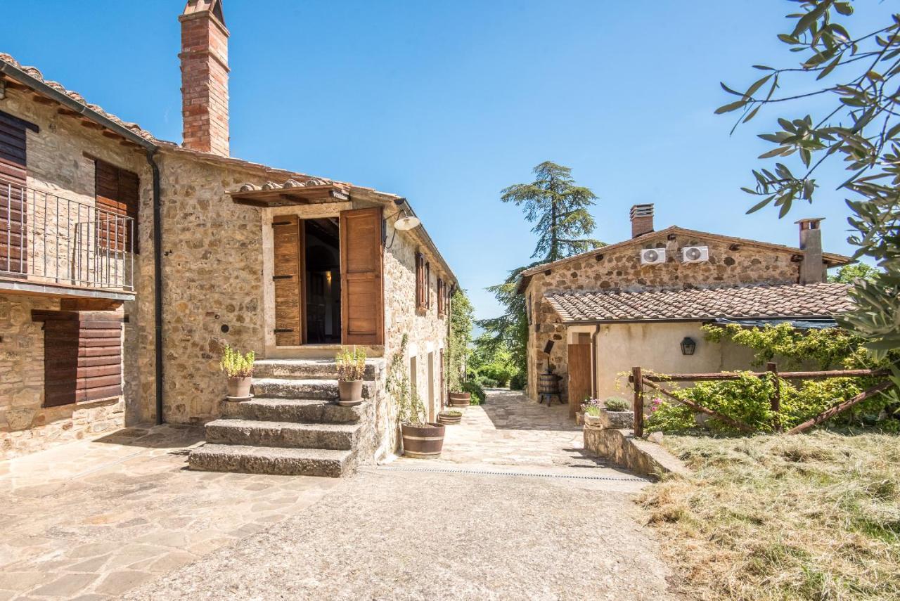 Appartamento Gemma Bianca-Tavoleto Castiglione dʼOrcia Eksteriør billede