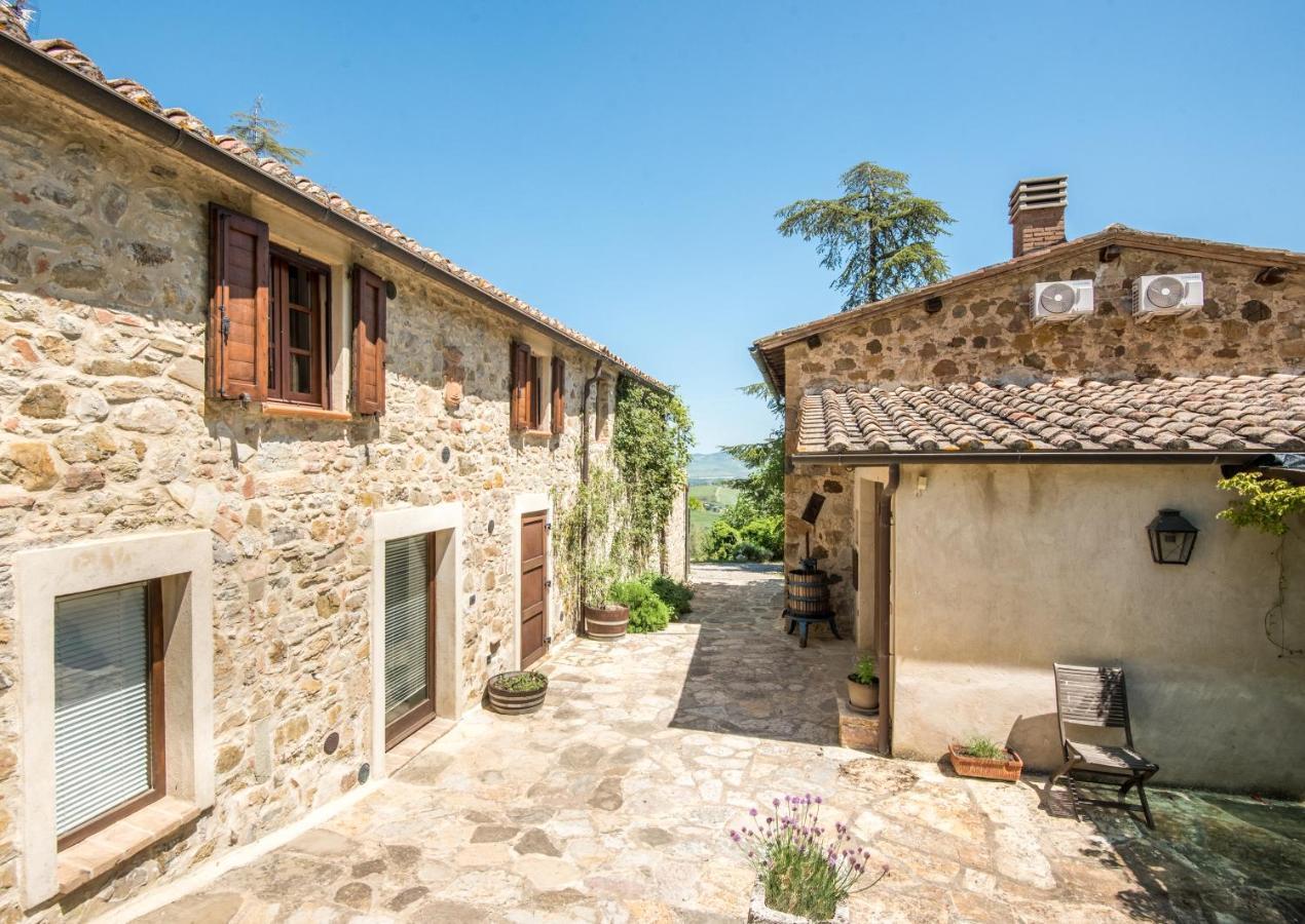 Appartamento Gemma Bianca-Tavoleto Castiglione dʼOrcia Eksteriør billede